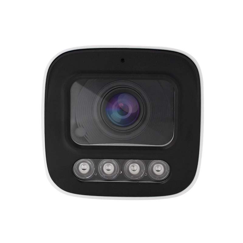 24 Hours Full time Color 8MP Outdoor Security POE Colorvu Camera With Micphone and Support Hik Protocol
