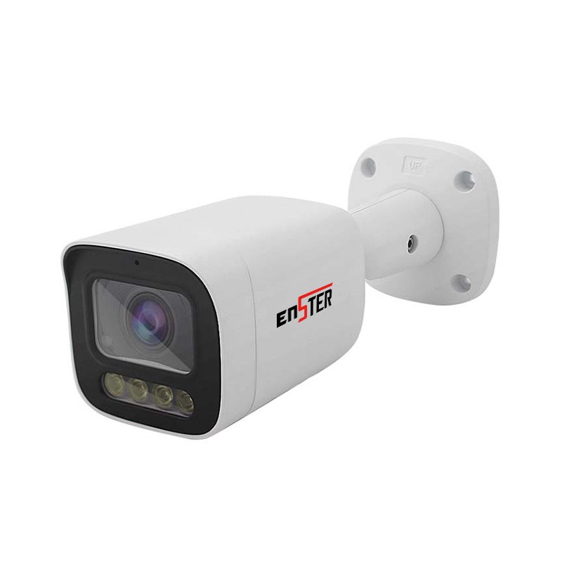 2 Way audio Intercom 8MP Outdoor Full time Color Colorvu 4X Motorized Zoom Security POE Camera