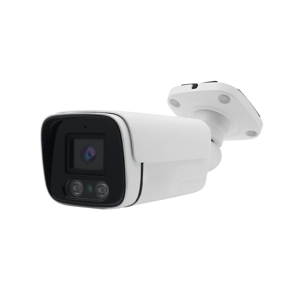 5.0MP Full Color Night Vision IMX335 CMOS Bullet Audio AI Motion Human Face Detection P2P View POE IP Camera