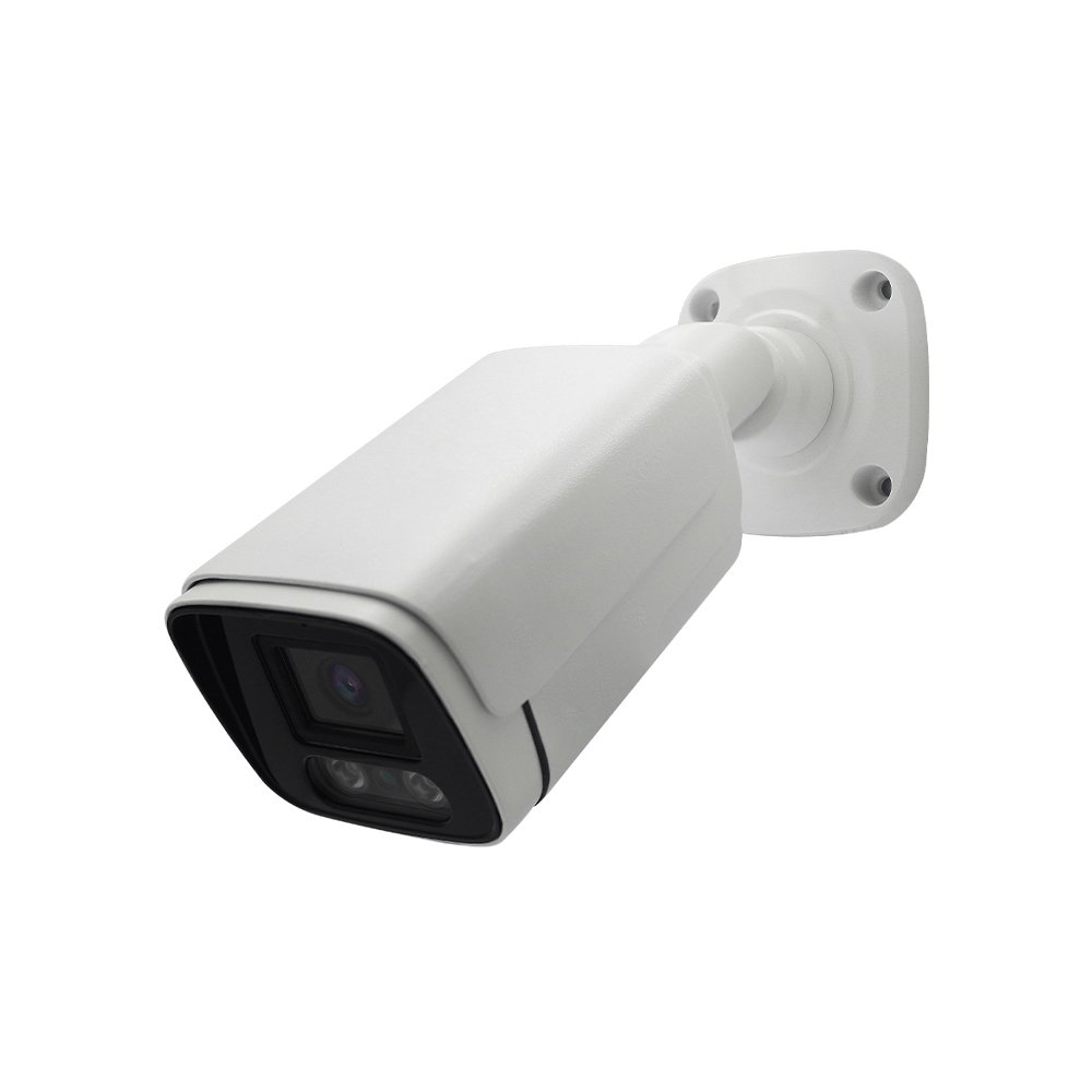 5.0MP Full Color Night Vision IMX335 CMOS Bullet Audio AI Motion Human Face Detection P2P View POE IP Camera