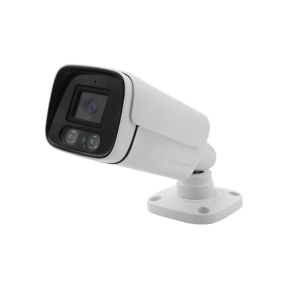 5.0MP Full Color Night Vision IMX335 CMOS Bullet Audio AI Motion Human Face Detection P2P View POE IP Camera