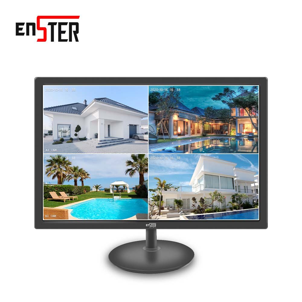19" Professional CCTV Surveillance Monitor VGA HDMI AV BNC And Built in Audio Speaker