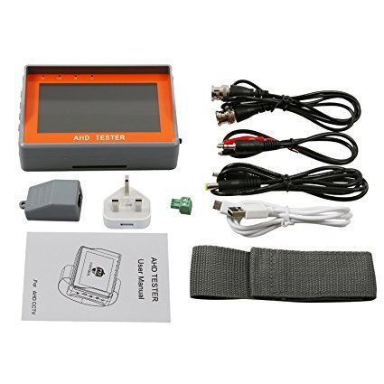 4.3 Inch HD CCTV Tester Monitor AHD CVI TVI Analog IV7S Camera Tester 1080P PTZ Audio 12V