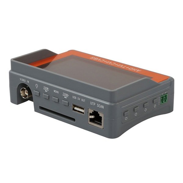 4.3 Inch HD CCTV Tester Monitor AHD CVI TVI Analog IV7S Camera Tester 1080P PTZ Audio 12V