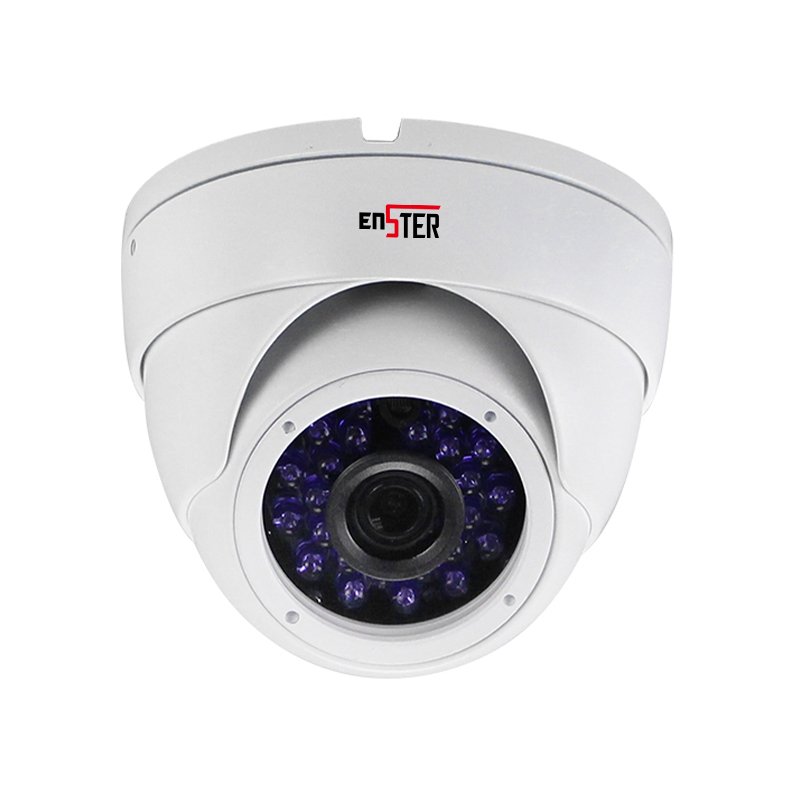 Vandalproof Metal Dome Security IP Camera