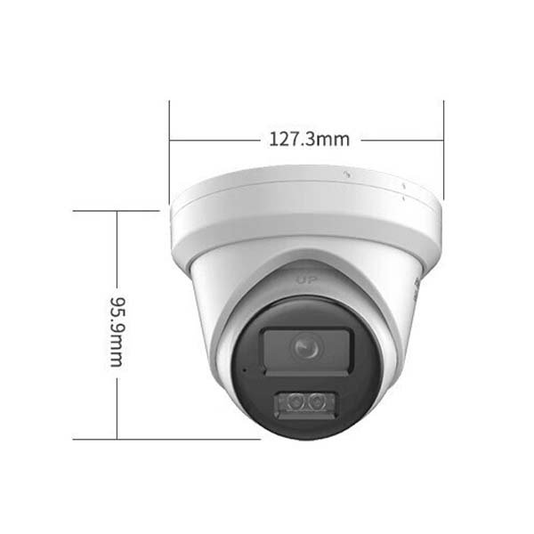 Hikvision Turret 8MP Security IP Camera With Smart Light 2 Way audio