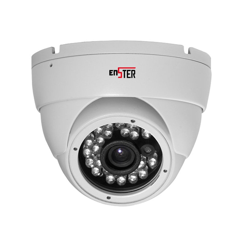 Vandalproof Metal Dome Security IP Camera