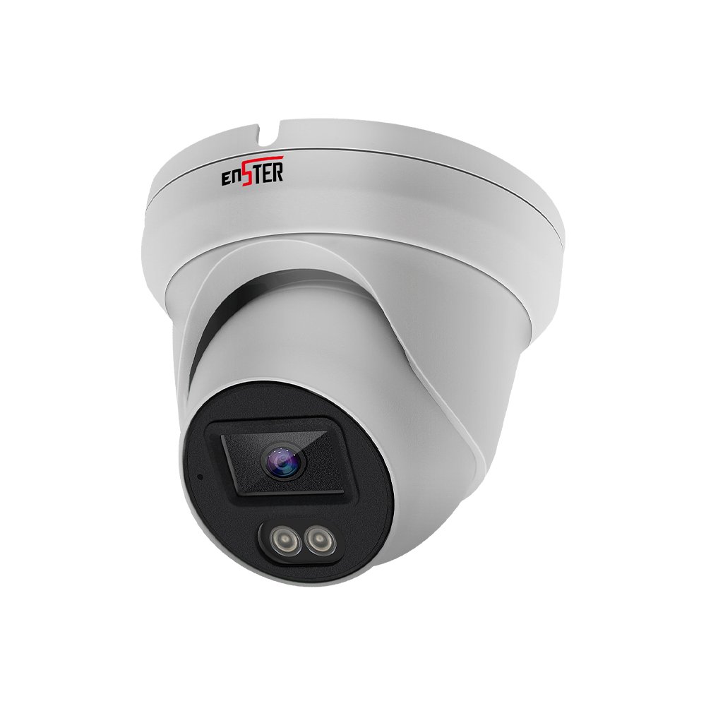 Metal Eyeball Warm Light Colorful Night Vision Video Outdoor IP 66 5mp Extender PoE Turret IP Camera
