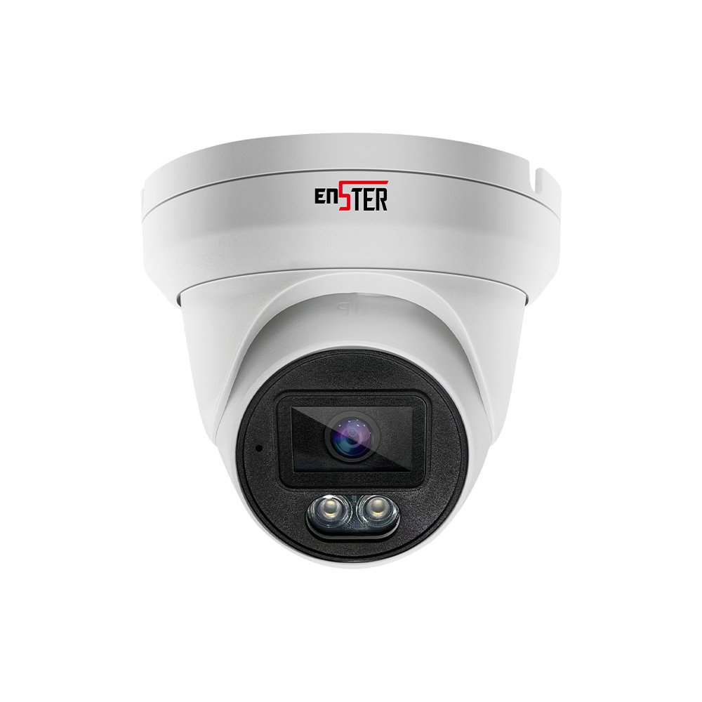 Metal Eyeball Warm Light Colorful Night Vision Video Outdoor IP 66 5mp Extender PoE Turret IP Camera