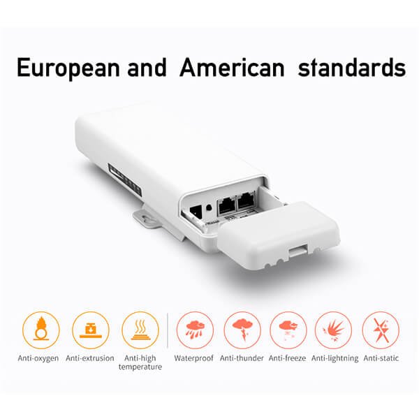 2.4/5.8Ghz 1-5KM Outdoor Wireless Ethernet Bridge