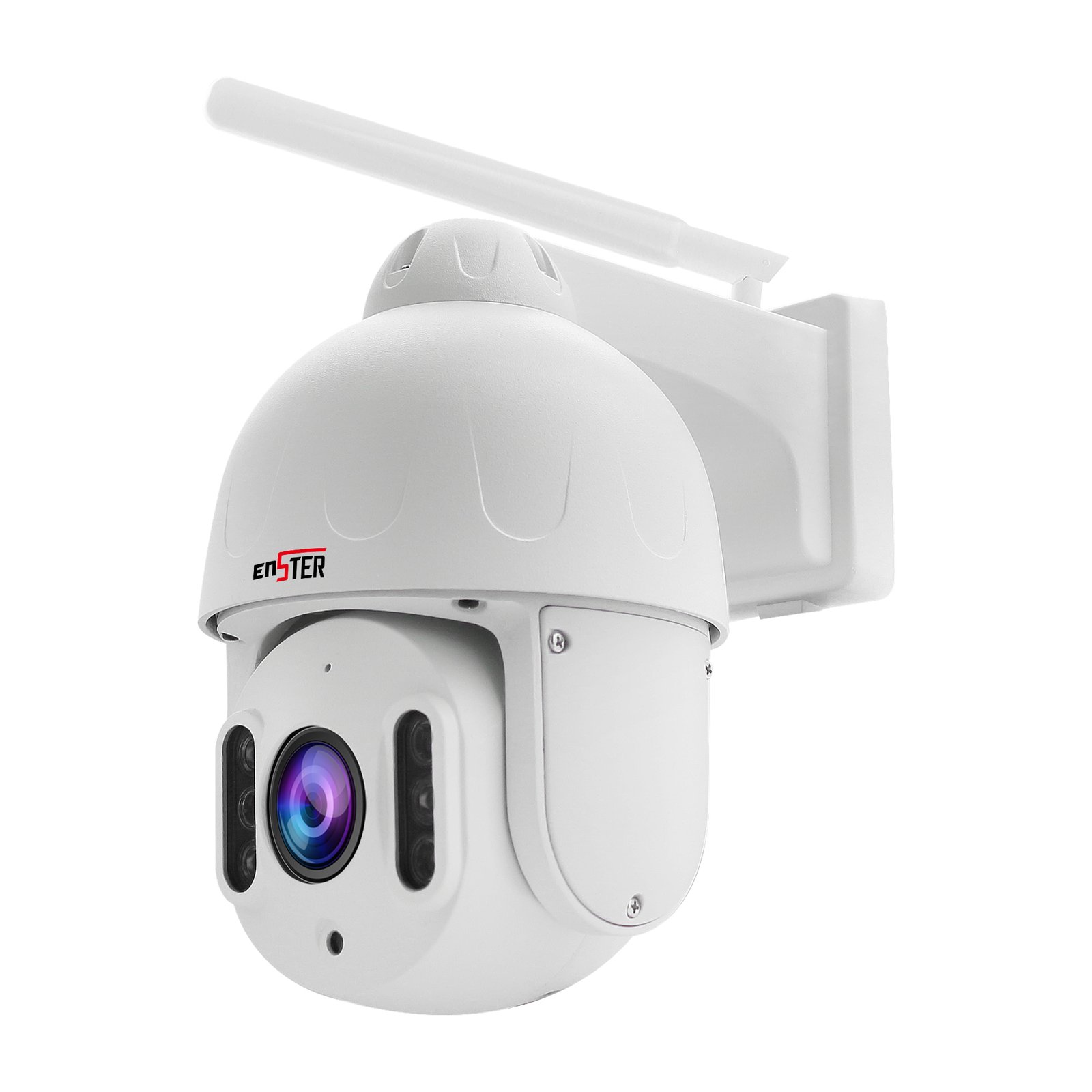 Outdoor 10X Optical Zoom 5MP 2 Way Audio Security WiFi Mini Speed Dome PTZ Camera