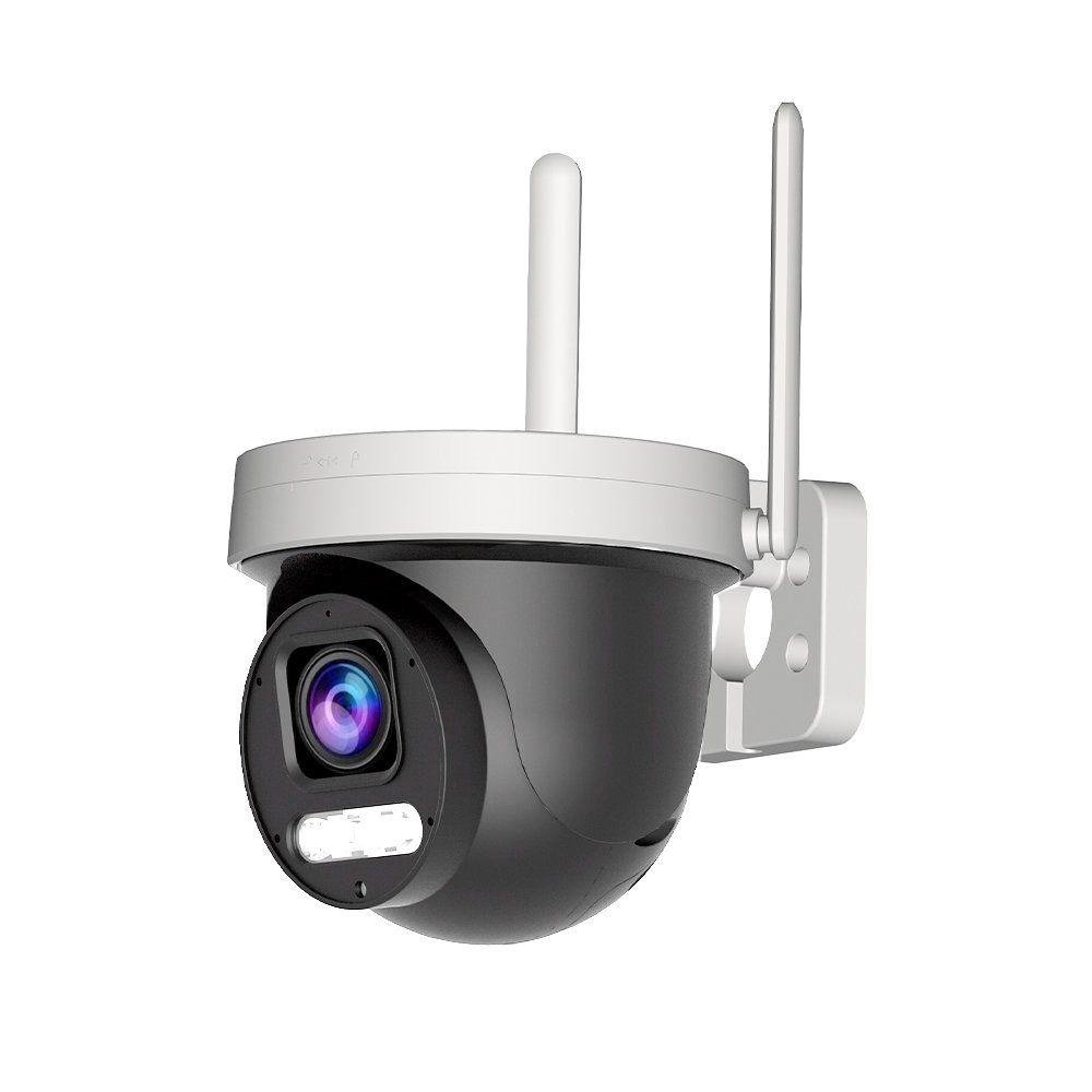 Outdoor Two Way Audio 5MP 5X Zoom Mini PTZ Wireless IP Dome Camera