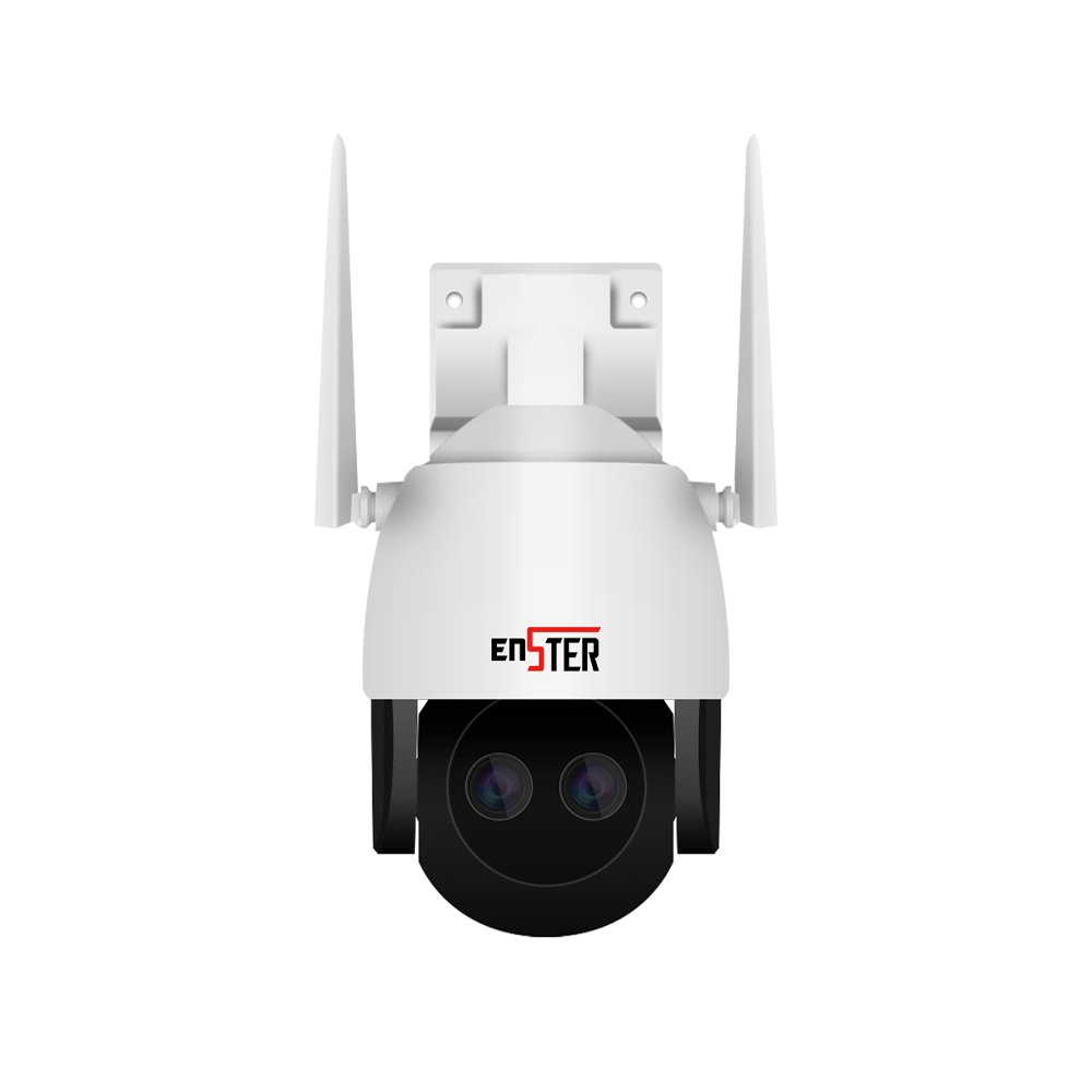 AI Smart Humanoid Detection Dual Sensor Binocular Pan Tilt Dome Camera support Cloud Storage