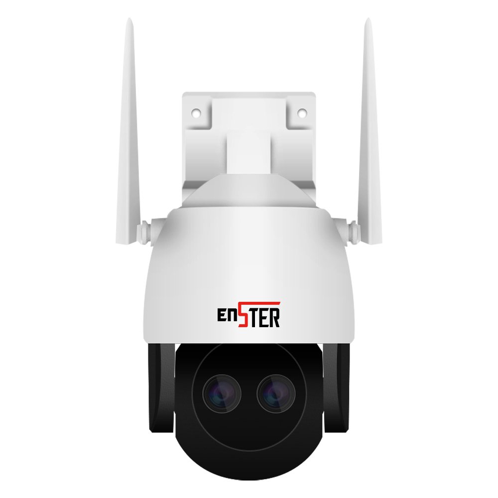 AI Smart Humanoid Detection Dual Sensor Binocular Pan Tilt Dome Camera support Cloud Storage