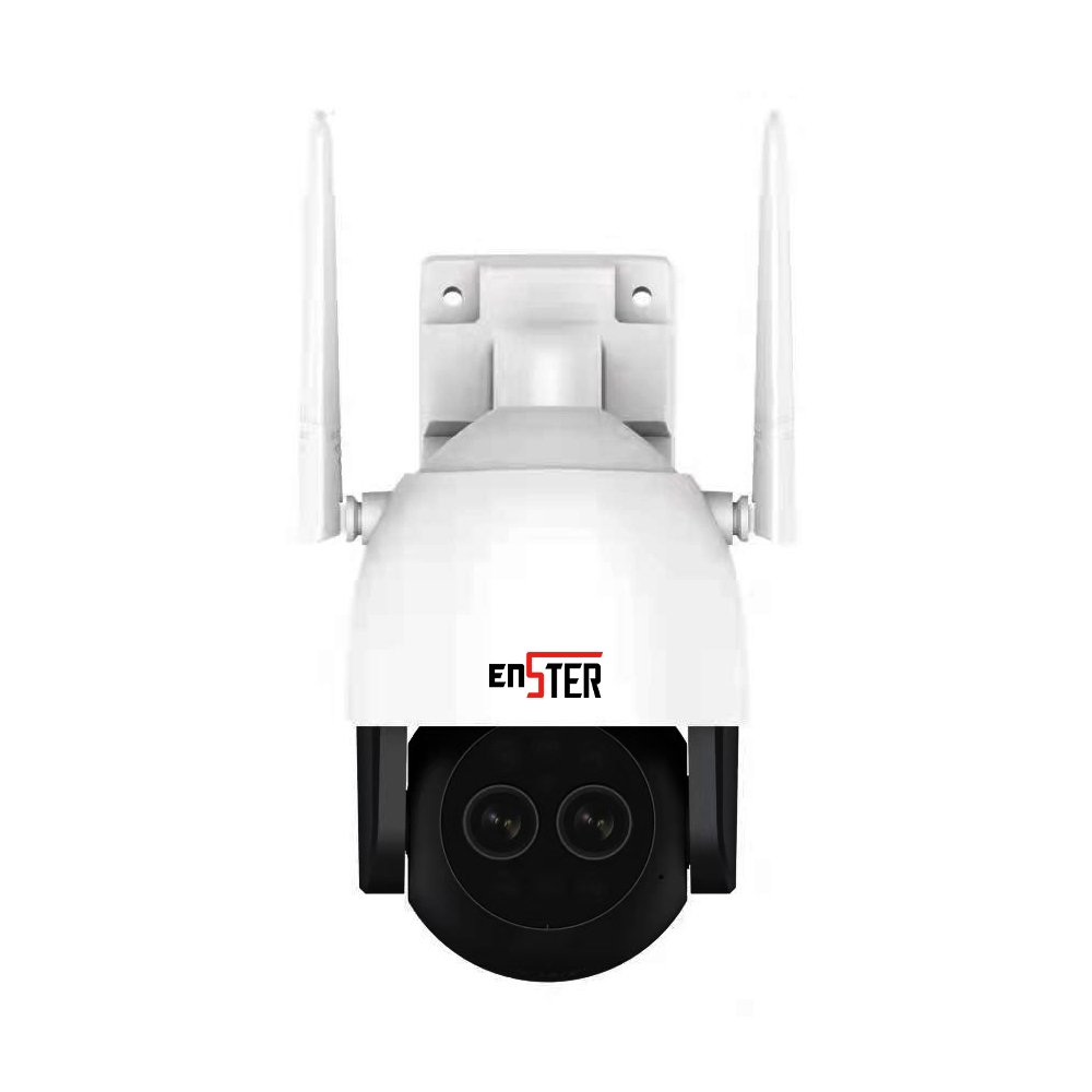 AI Smart Humanoid Detection Dual Sensor Binocular Pan Tilt Dome Camera support Cloud Storage