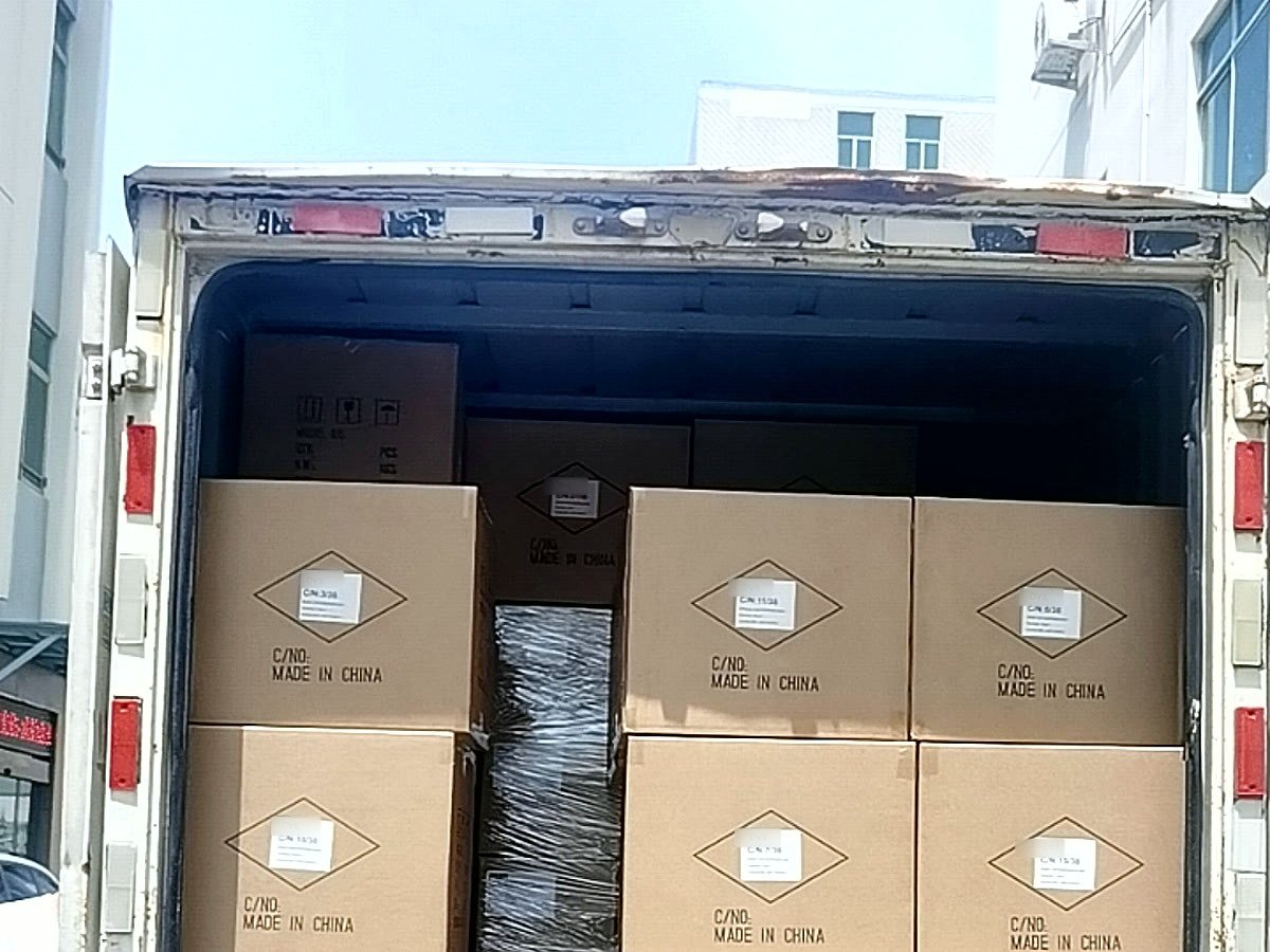 ENSTER export cartons prepared for global shipment