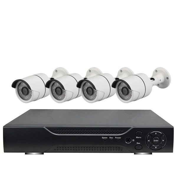 4ch Outdoor 1080P CCTV Camera Combo Package
