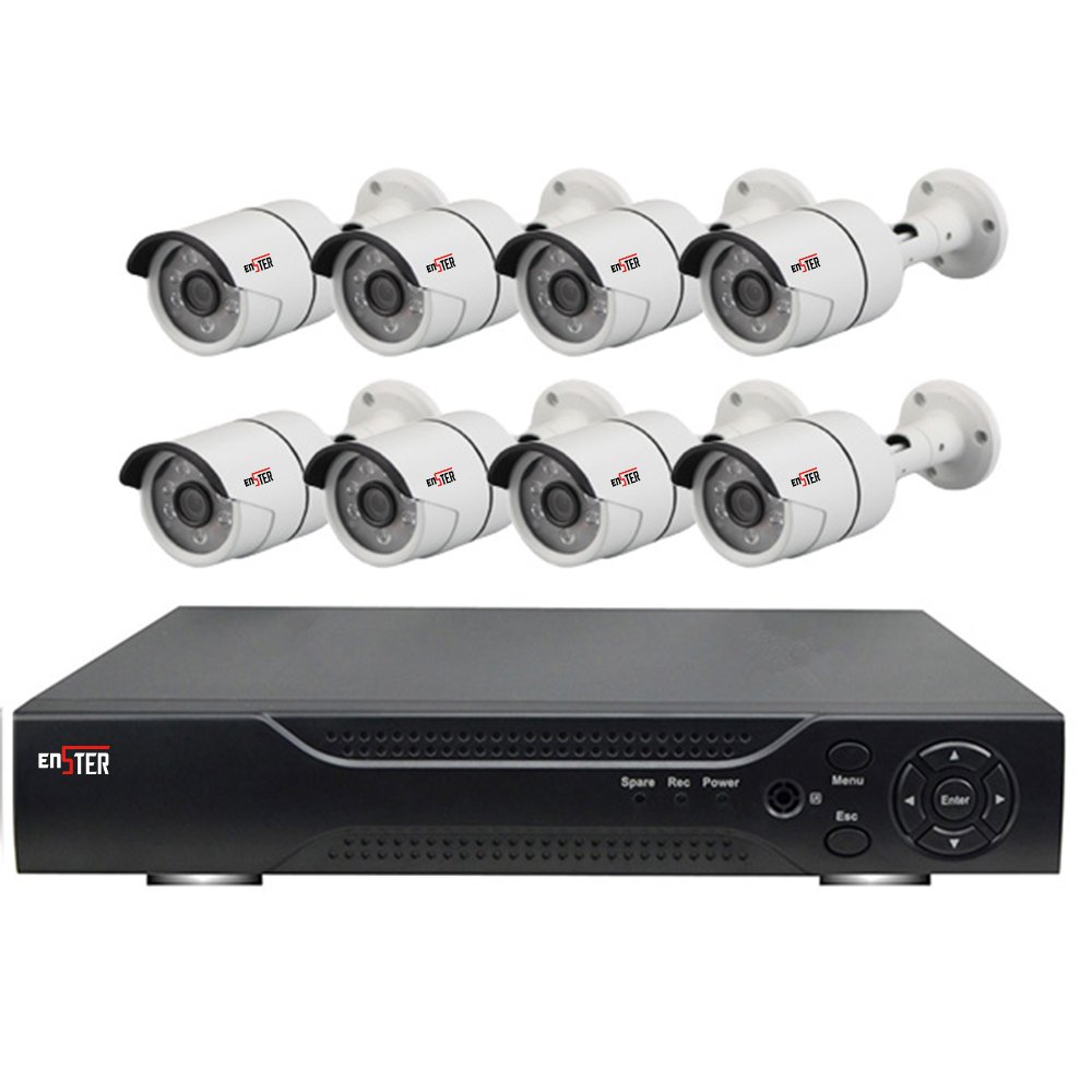8ch Outdoor 1080P CCTV Camera Combo Package