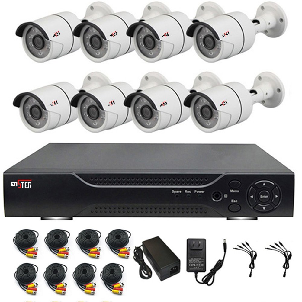 8ch Outdoor 1080P CCTV Camera Combo Package