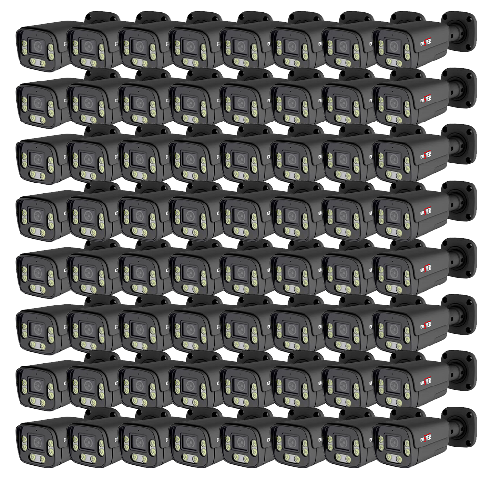 64 Channel 8mp 4k Outdoor Bullet Poe Cctv Security Surveillance Camera System