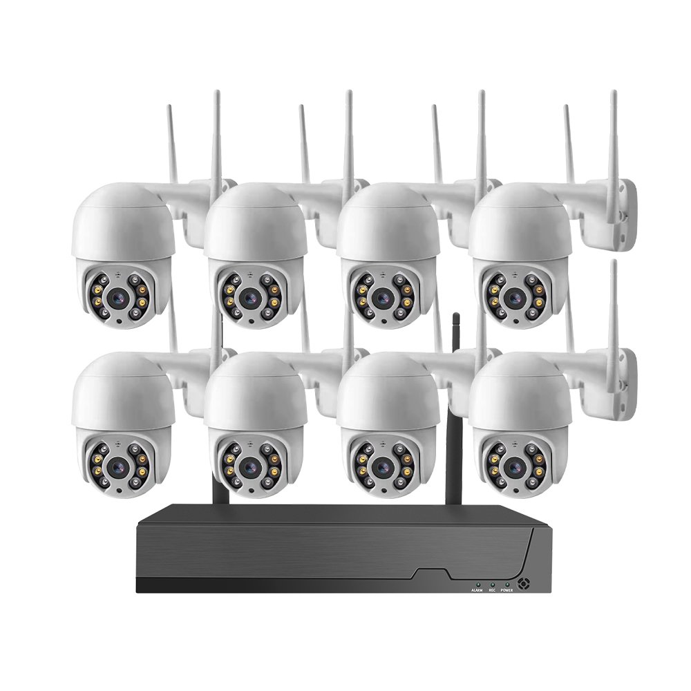 8CH PTZ Home Security Camera Wireless Nvr Kit System 3MP 5MP WIFI P2p Video Surveillance CCTV Camera