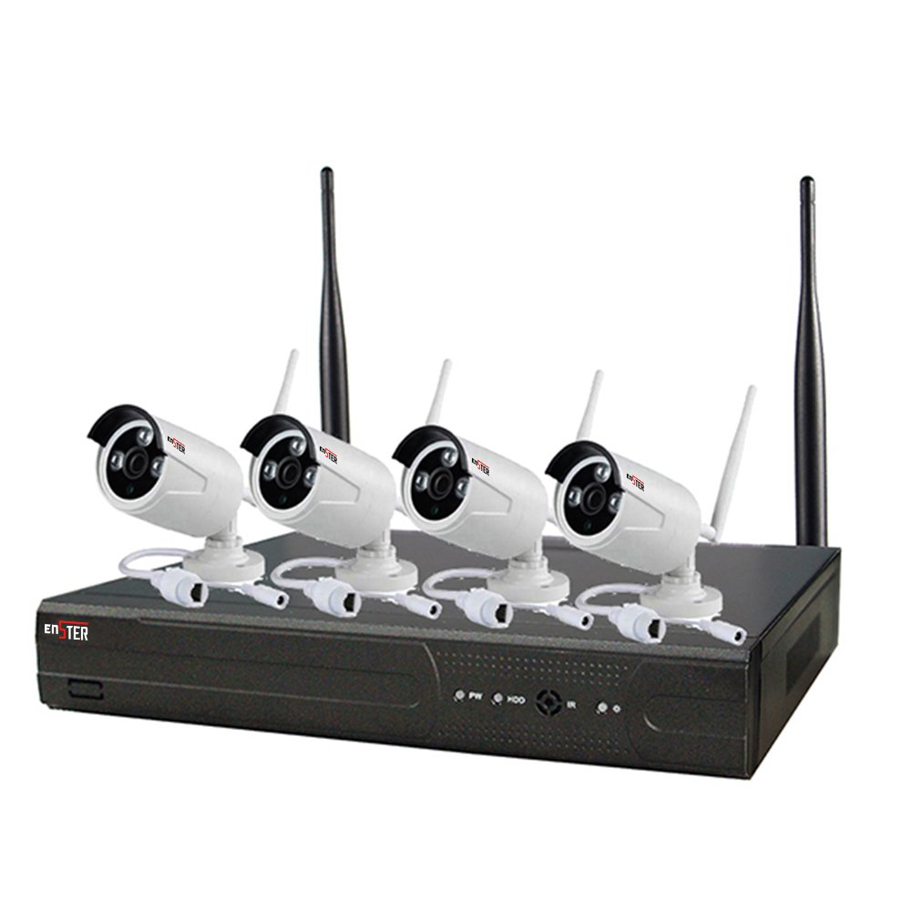 4CH Wireless IP Camera Kit