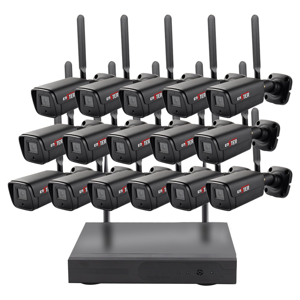 16 Channel 3MP WiFi Outdoor Security Camera Wireless NVR Kit