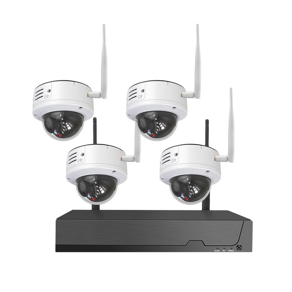 4CH Dome Wireless IP Camera Kit-WK402