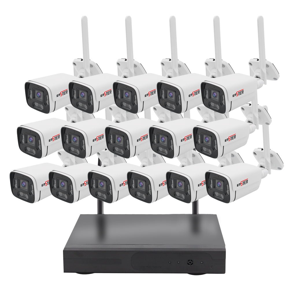 5MP Wifi 6.0 Wireless Camera 16 Channel Wireless NVR Security System Kit
